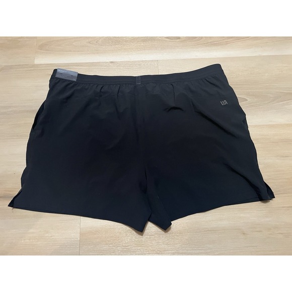 NWT VRST Men's XXL 5" Accelerate Running Brief Lined Short Pure Black MSRP $58 - Picture 7 of 8